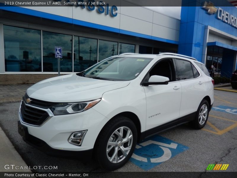 Summit White / Jet Black 2019 Chevrolet Equinox LT AWD