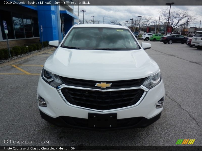 Summit White / Jet Black 2019 Chevrolet Equinox LT AWD