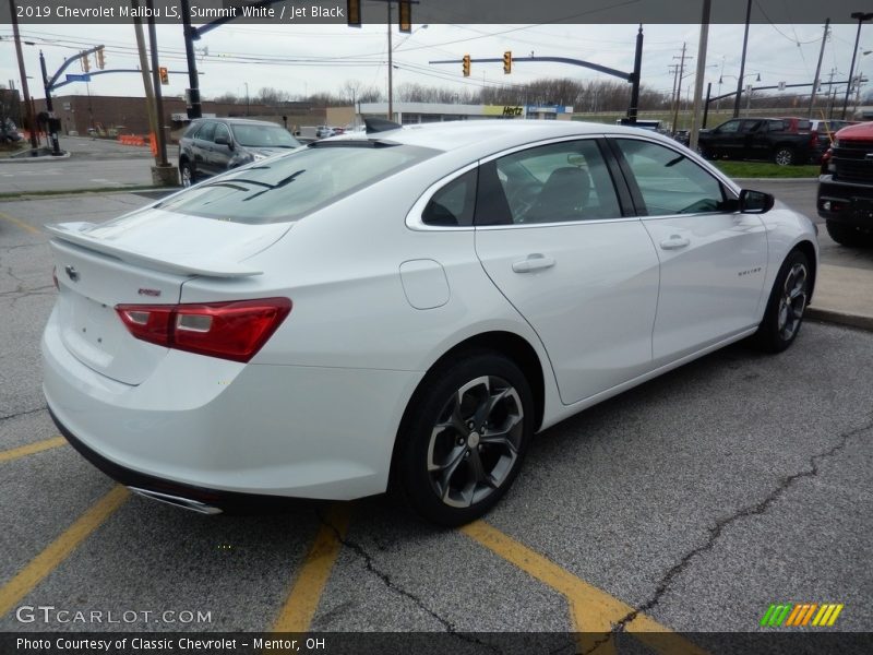 Summit White / Jet Black 2019 Chevrolet Malibu LS
