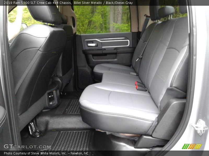 Rear Seat of 2019 5500 SLT Crew Cab 4x4 Chassis