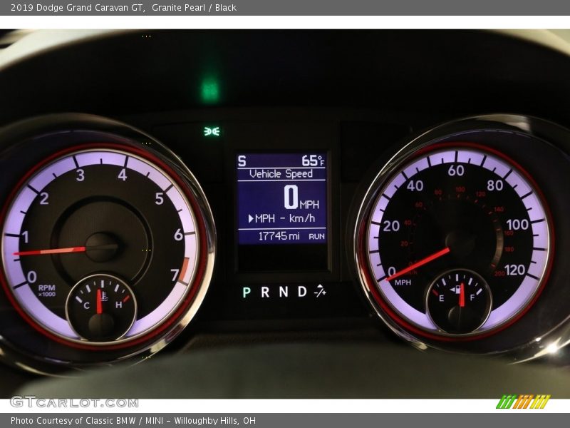 Granite Pearl / Black 2019 Dodge Grand Caravan GT