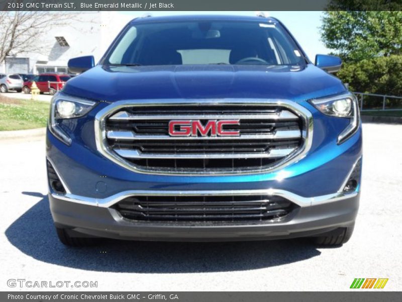 Blue Emerald Metallic / Jet Black 2019 GMC Terrain SLT