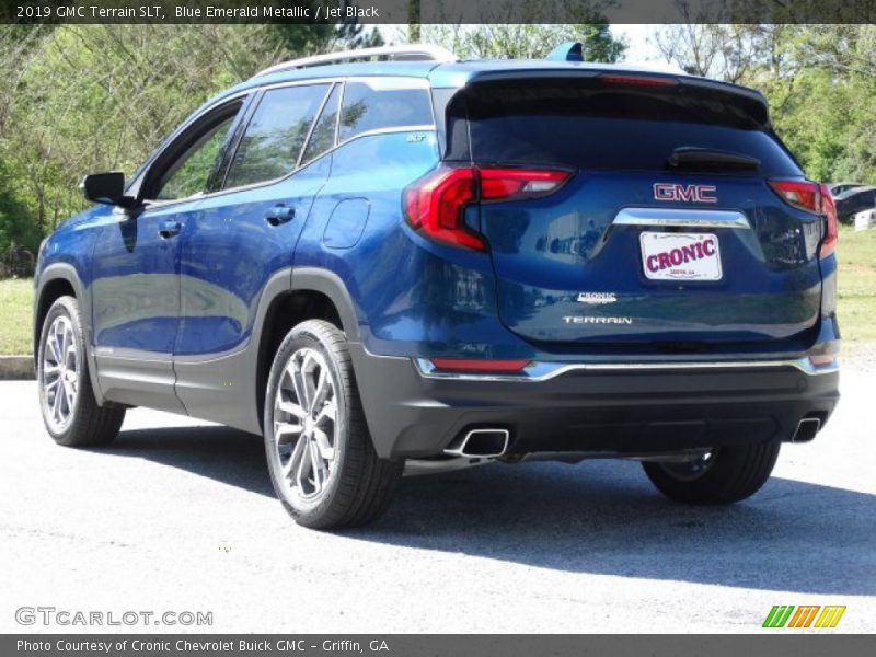 Blue Emerald Metallic / Jet Black 2019 GMC Terrain SLT