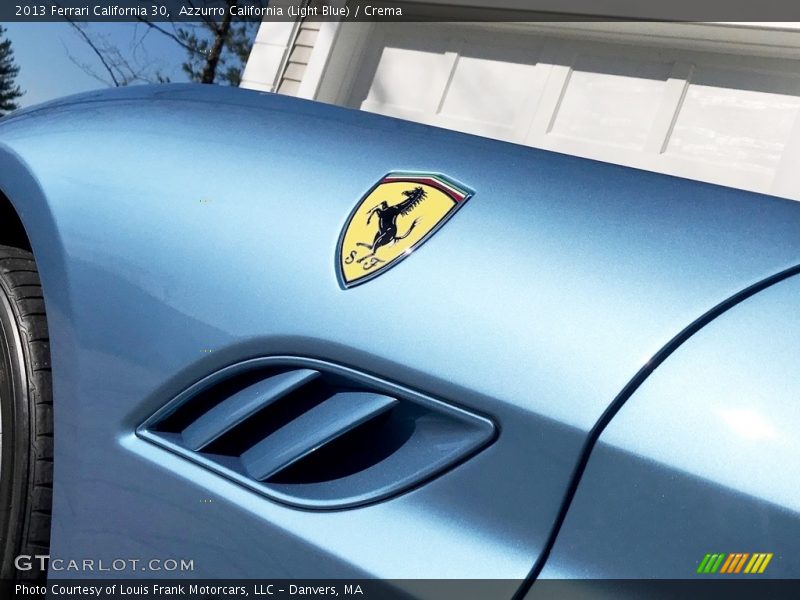 Azzurro California (Light Blue) / Crema 2013 Ferrari California 30