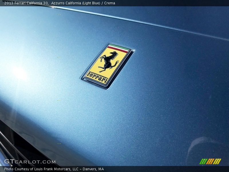Azzurro California (Light Blue) / Crema 2013 Ferrari California 30