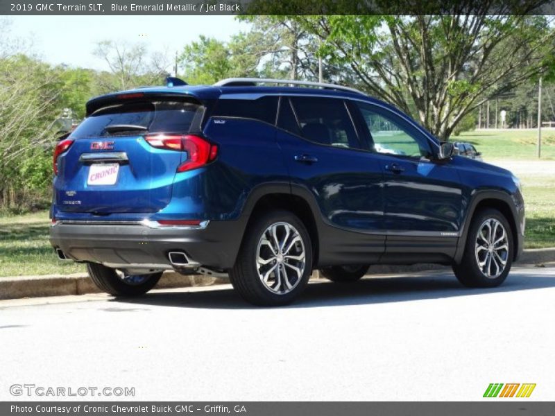 Blue Emerald Metallic / Jet Black 2019 GMC Terrain SLT