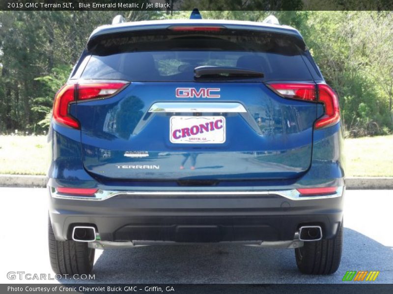 Blue Emerald Metallic / Jet Black 2019 GMC Terrain SLT