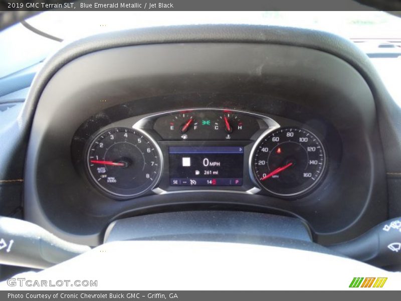 Blue Emerald Metallic / Jet Black 2019 GMC Terrain SLT