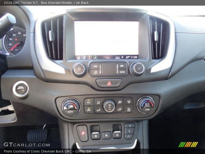 Blue Emerald Metallic / Jet Black 2019 GMC Terrain SLT