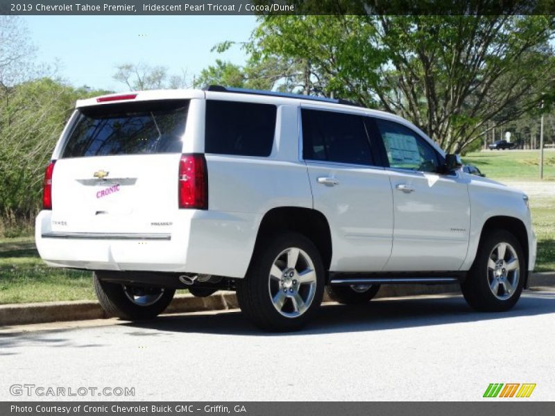 Iridescent Pearl Tricoat / Cocoa/Dune 2019 Chevrolet Tahoe Premier