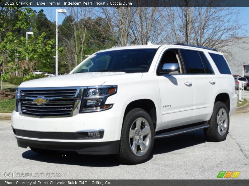 Iridescent Pearl Tricoat / Cocoa/Dune 2019 Chevrolet Tahoe Premier