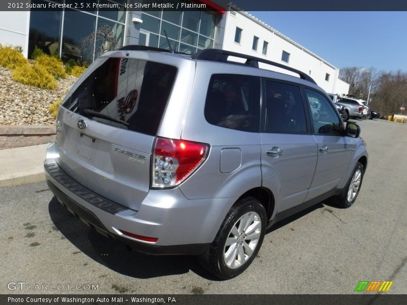 Ice Silver Metallic / Platinum 2012 Subaru Forester 2.5 X Premium
