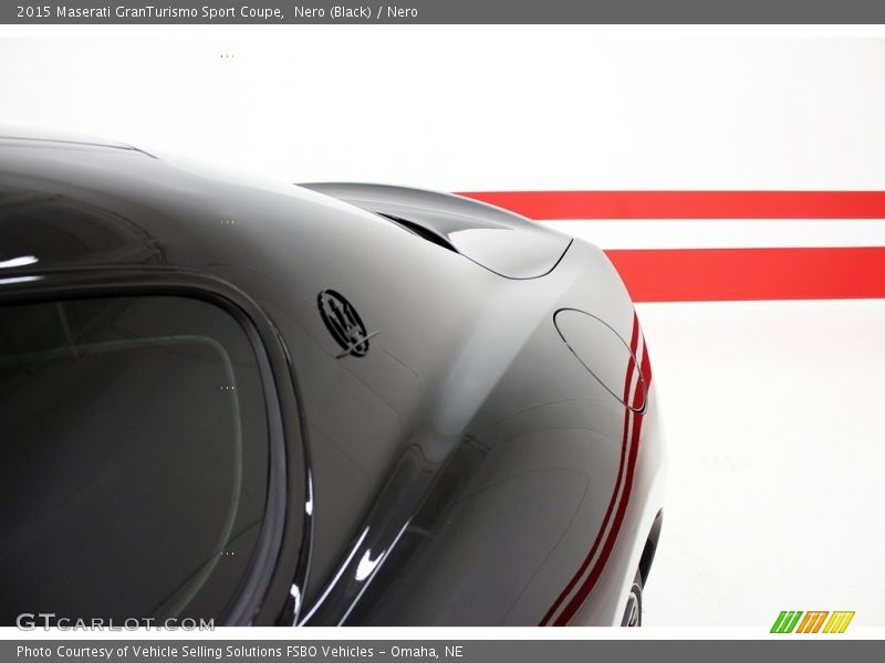 Nero (Black) / Nero 2015 Maserati GranTurismo Sport Coupe