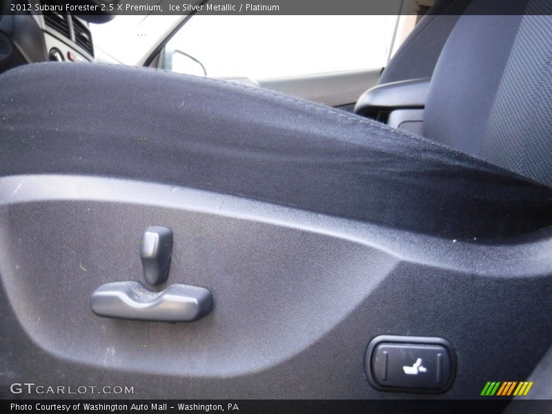 Ice Silver Metallic / Platinum 2012 Subaru Forester 2.5 X Premium