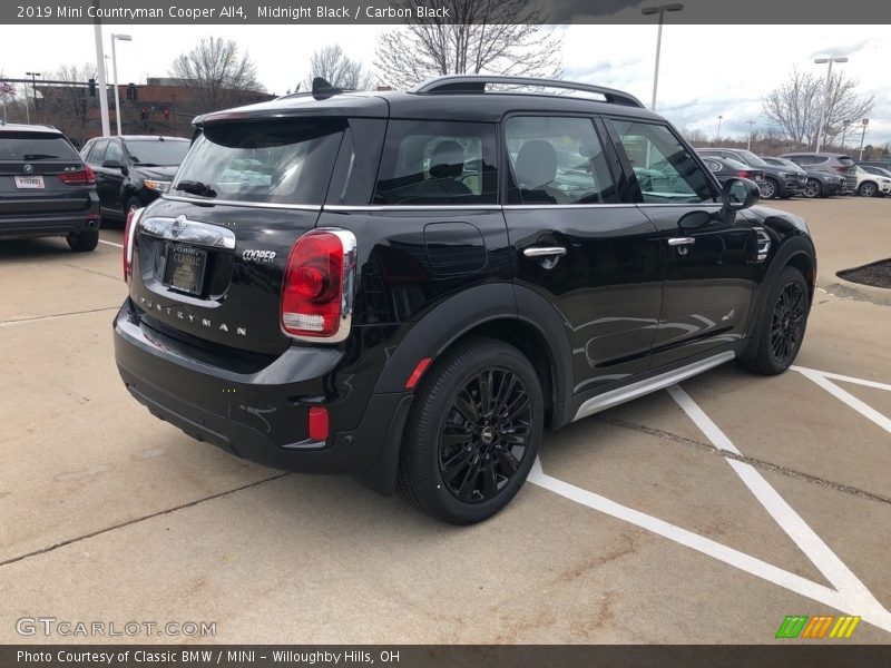 Midnight Black / Carbon Black 2019 Mini Countryman Cooper All4