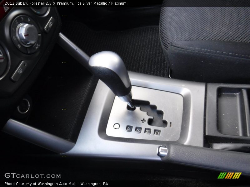 Ice Silver Metallic / Platinum 2012 Subaru Forester 2.5 X Premium