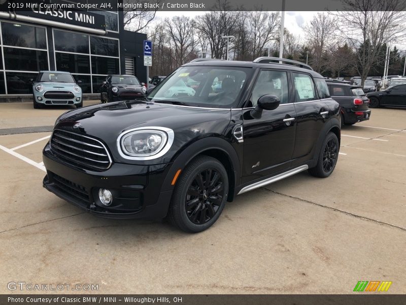 Midnight Black / Carbon Black 2019 Mini Countryman Cooper All4