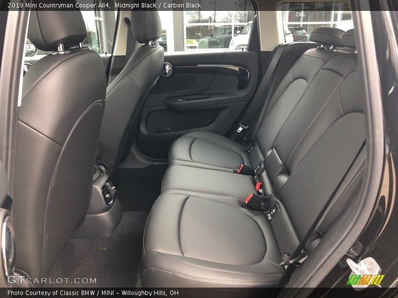 Rear Seat of 2019 Countryman Cooper All4