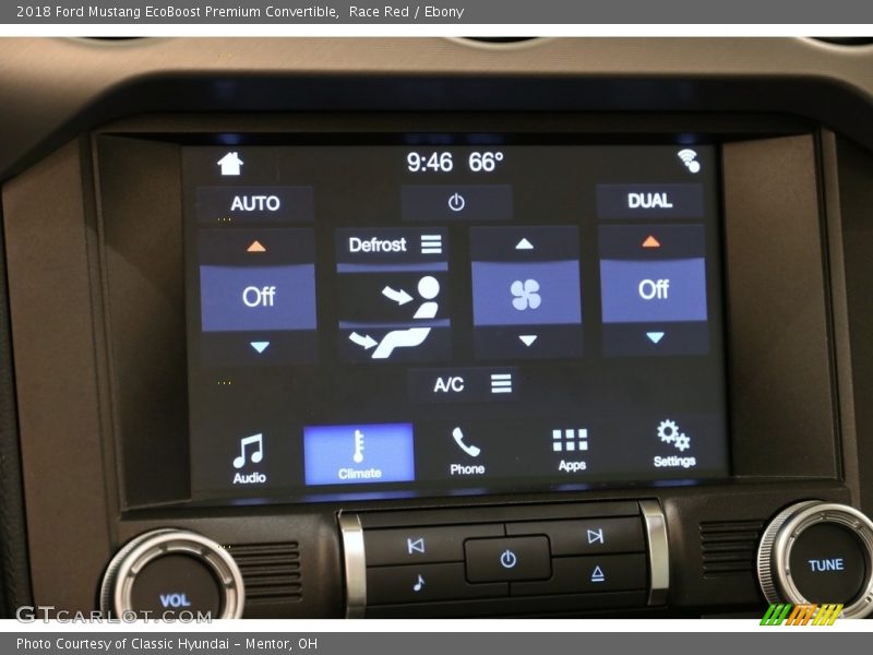 Race Red / Ebony 2018 Ford Mustang EcoBoost Premium Convertible