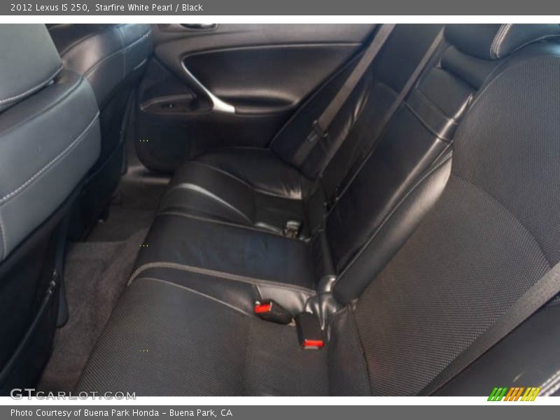 Starfire White Pearl / Black 2012 Lexus IS 250