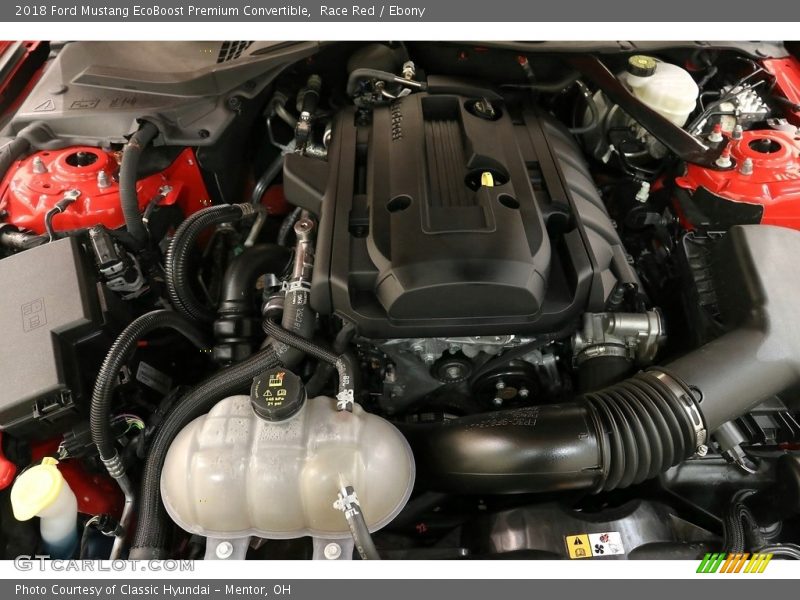 Race Red / Ebony 2018 Ford Mustang EcoBoost Premium Convertible