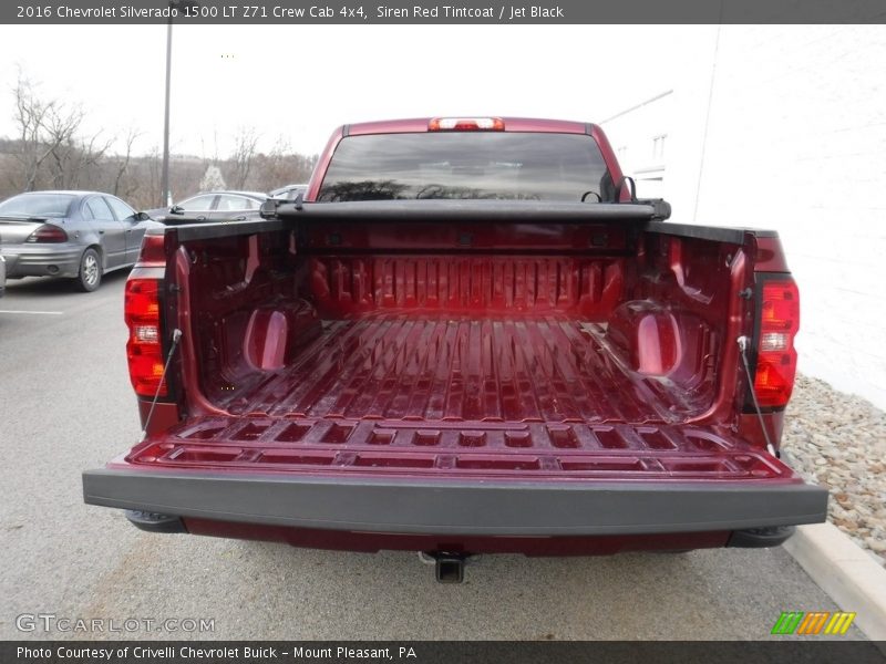 Siren Red Tintcoat / Jet Black 2016 Chevrolet Silverado 1500 LT Z71 Crew Cab 4x4