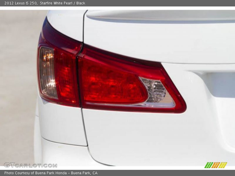 Starfire White Pearl / Black 2012 Lexus IS 250
