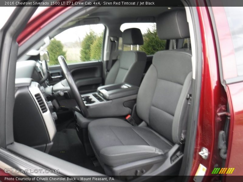 Siren Red Tintcoat / Jet Black 2016 Chevrolet Silverado 1500 LT Z71 Crew Cab 4x4