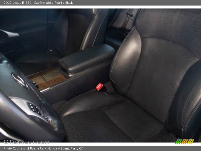 Starfire White Pearl / Black 2012 Lexus IS 250
