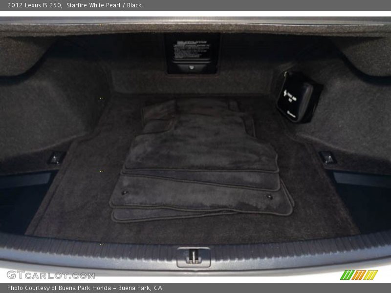 Starfire White Pearl / Black 2012 Lexus IS 250