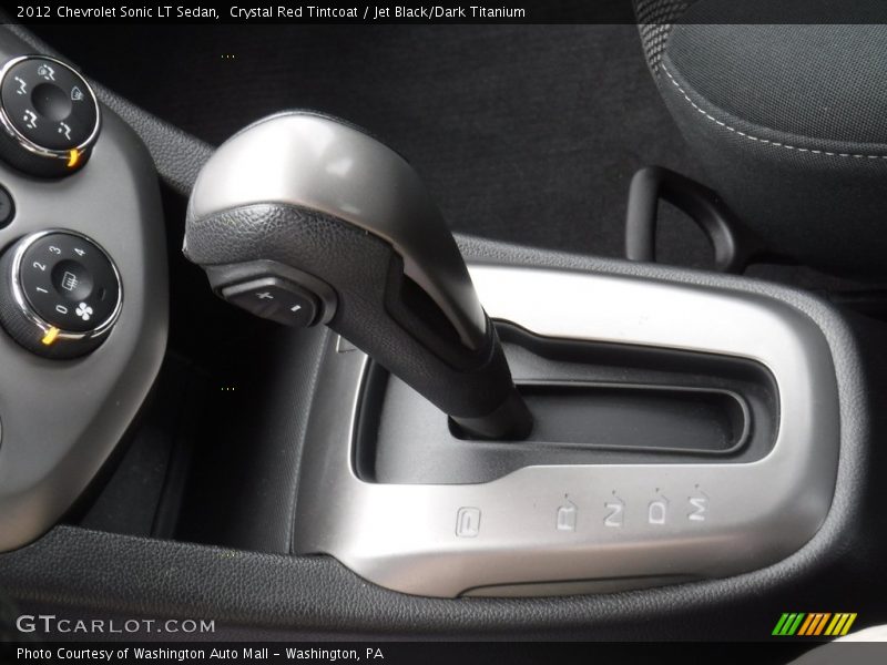 Crystal Red Tintcoat / Jet Black/Dark Titanium 2012 Chevrolet Sonic LT Sedan