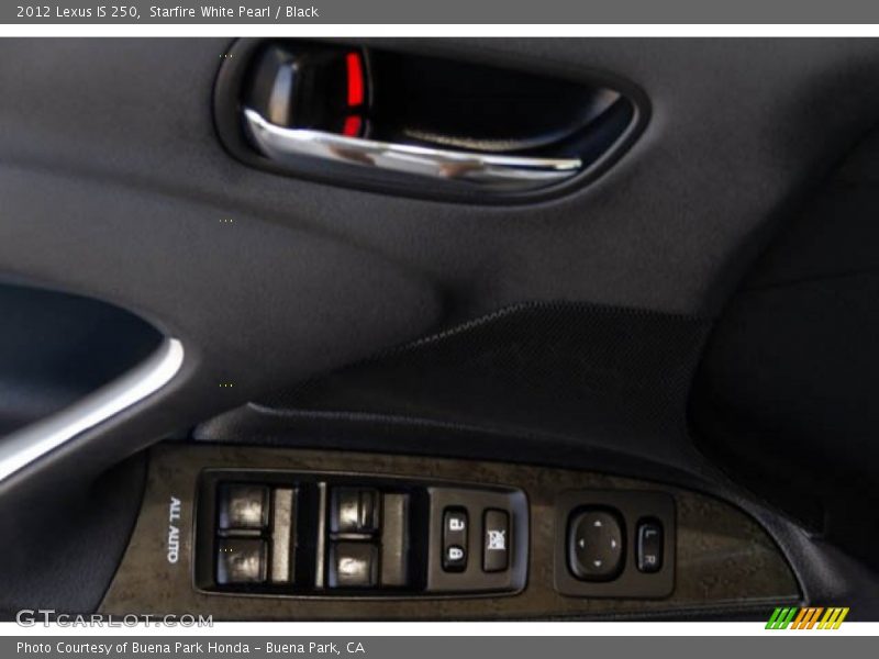 Starfire White Pearl / Black 2012 Lexus IS 250