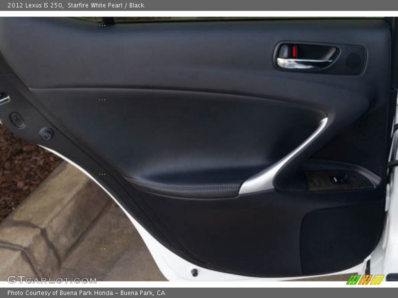 Starfire White Pearl / Black 2012 Lexus IS 250