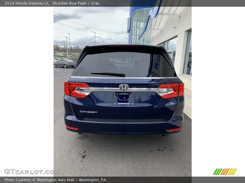 Obsidian Blue Pearl / Gray 2019 Honda Odyssey LX