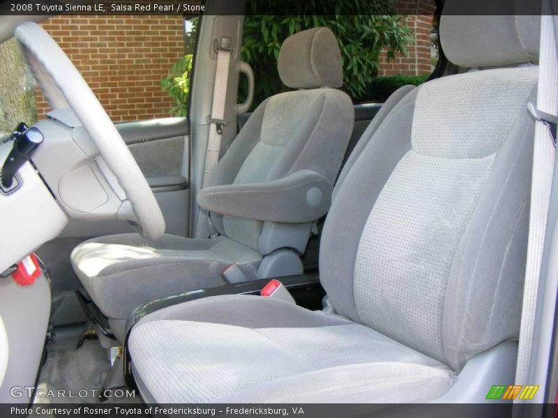 Salsa Red Pearl / Stone 2008 Toyota Sienna LE