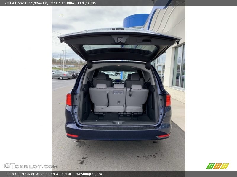 Obsidian Blue Pearl / Gray 2019 Honda Odyssey LX