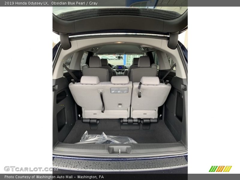 Obsidian Blue Pearl / Gray 2019 Honda Odyssey LX