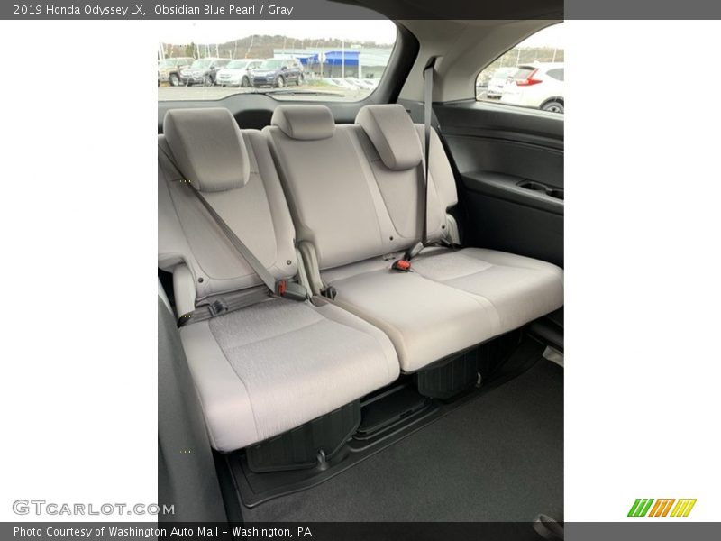 Obsidian Blue Pearl / Gray 2019 Honda Odyssey LX