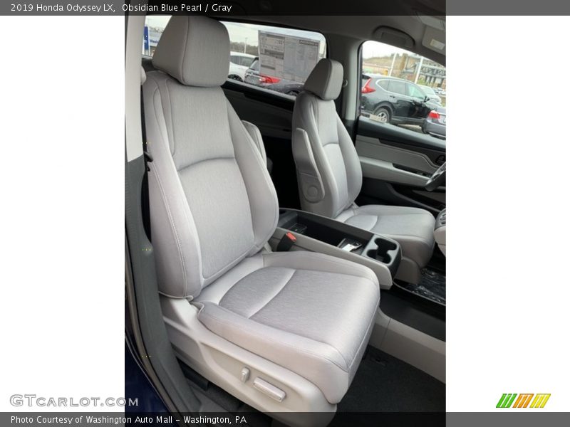 Obsidian Blue Pearl / Gray 2019 Honda Odyssey LX