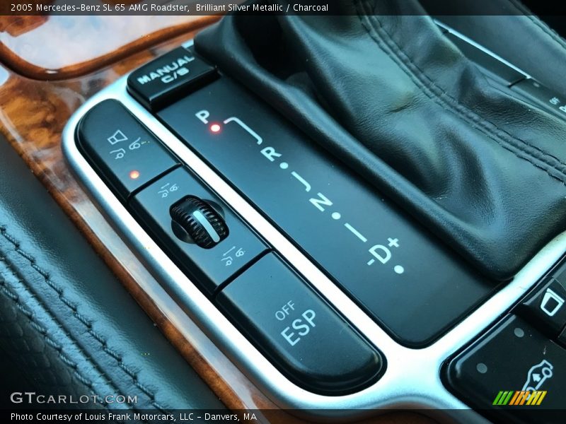 Brilliant Silver Metallic / Charcoal 2005 Mercedes-Benz SL 65 AMG Roadster