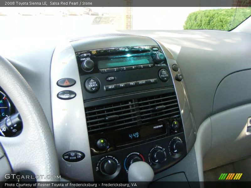 Salsa Red Pearl / Stone 2008 Toyota Sienna LE