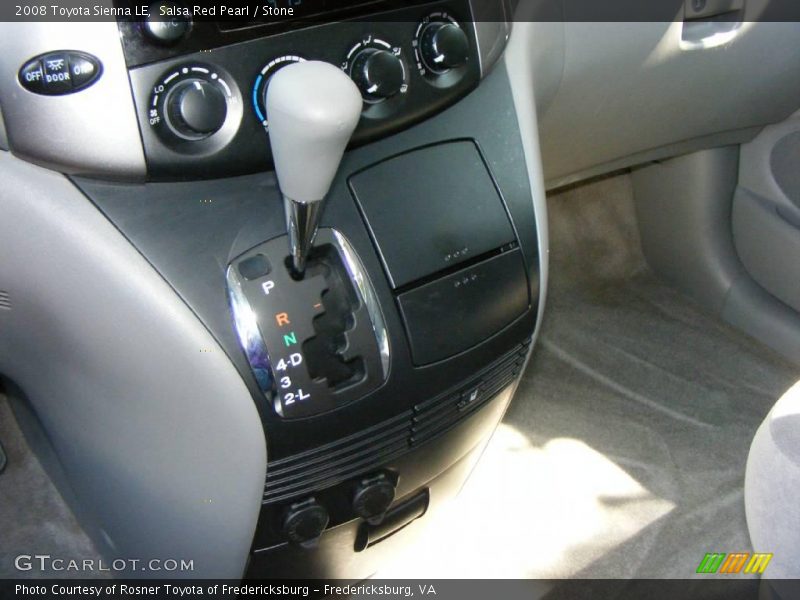 Salsa Red Pearl / Stone 2008 Toyota Sienna LE