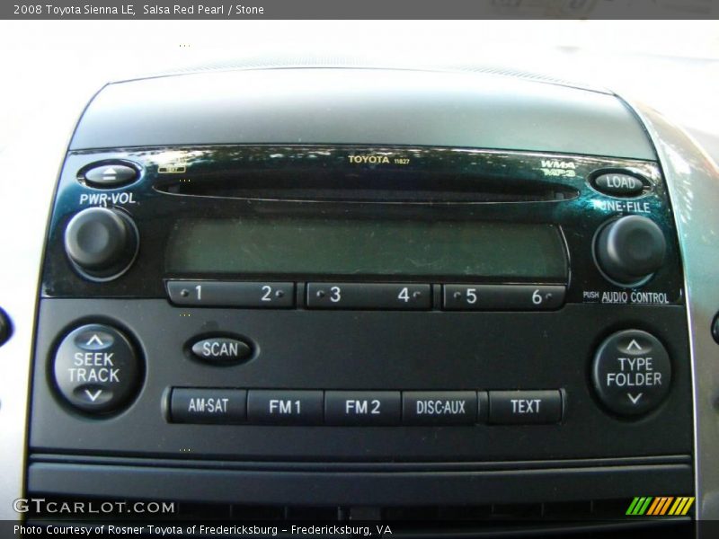 Salsa Red Pearl / Stone 2008 Toyota Sienna LE