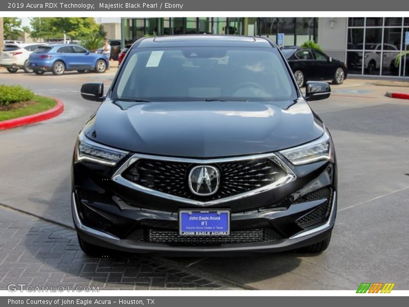 Majestic Black Pearl / Ebony 2019 Acura RDX Technology
