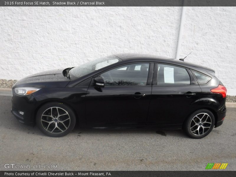 Shadow Black / Charcoal Black 2016 Ford Focus SE Hatch