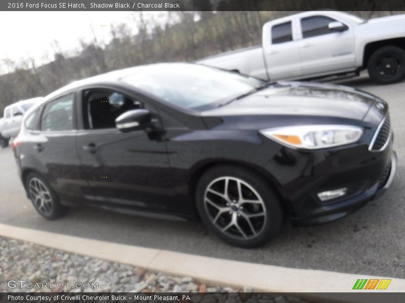 Shadow Black / Charcoal Black 2016 Ford Focus SE Hatch