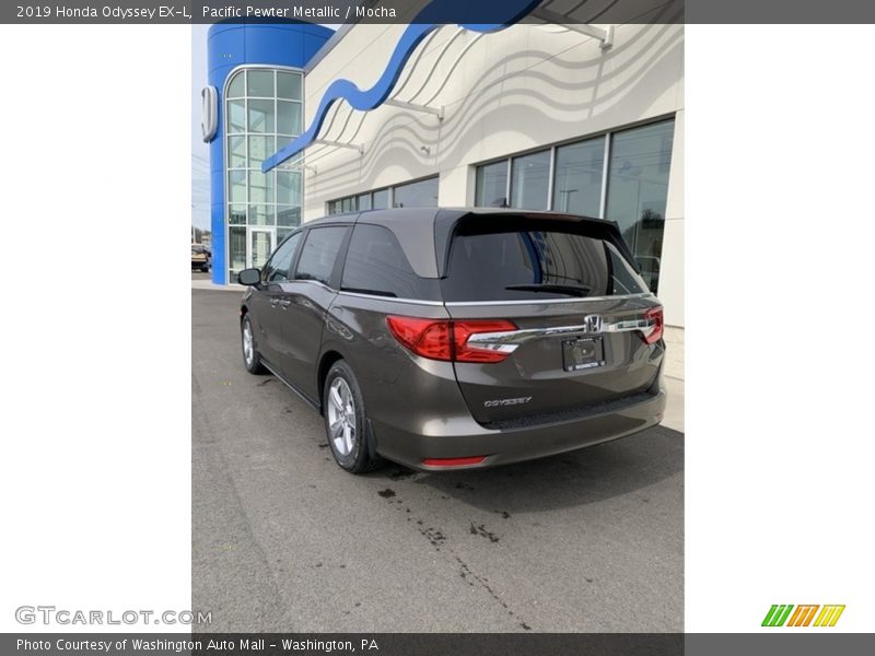 Pacific Pewter Metallic / Mocha 2019 Honda Odyssey EX-L