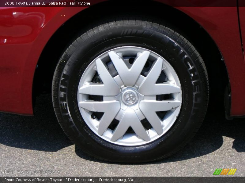 Salsa Red Pearl / Stone 2008 Toyota Sienna LE