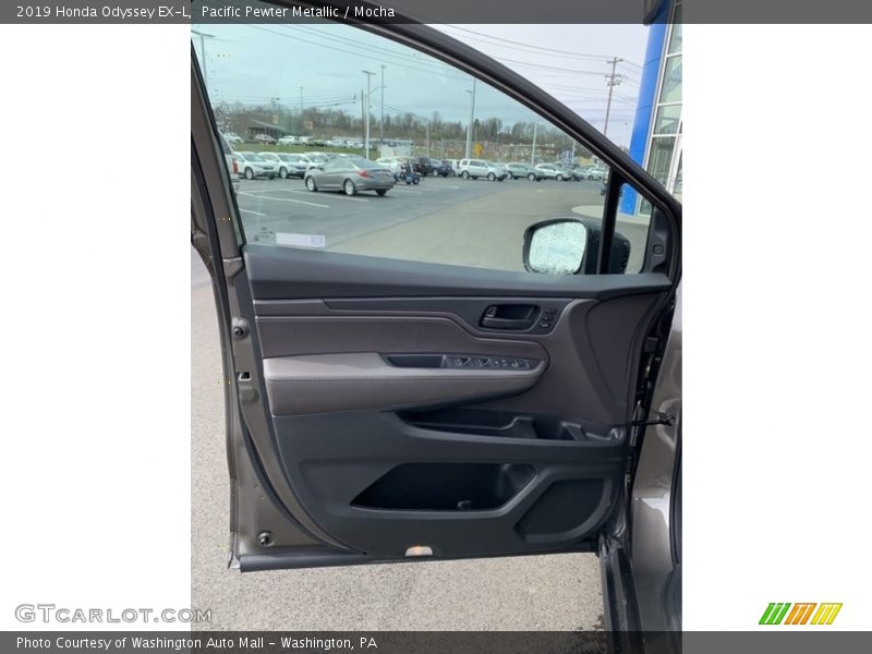 Pacific Pewter Metallic / Mocha 2019 Honda Odyssey EX-L