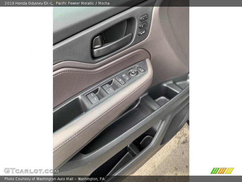 Pacific Pewter Metallic / Mocha 2019 Honda Odyssey EX-L